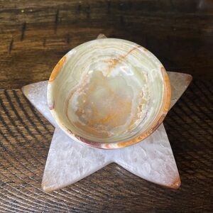 Green Banded Onyx Bowl